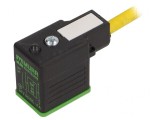 Conectori supape mufă 3 pini 10mm 4A