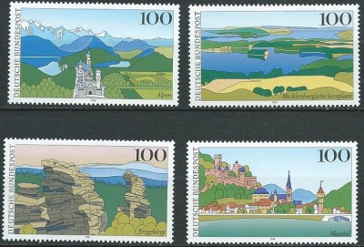 C2260 - Germania RF 1994 - Peisaje 4v.neuzat,perfecta stare foto