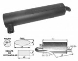 Toba esapament rotunda 640 mm 118TA1320 pentru stivuitoare Jungheinrich