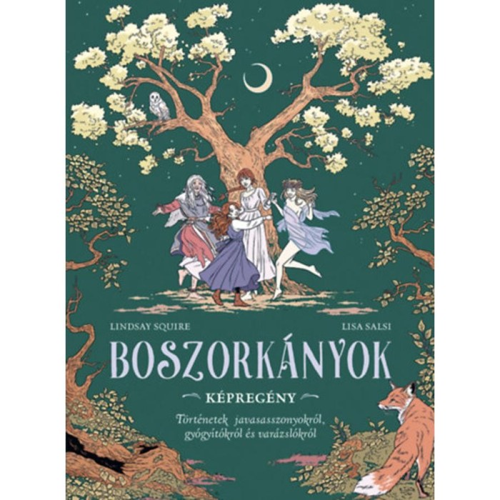 Boszork&aacute;nyok - k&eacute;preg&eacute;ny - T&ouml;rt&eacute;netek javasasszonyokr&oacute;l, gy&oacute;gy&iacute;t&oacute;kr&oacute;l &eacute;s var&aacute;zsl&oacute;kr&oacute;l - Lindsay Squire