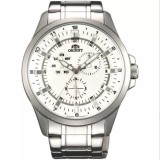 Cumpara ieftin Ceas Orient FUT0D002W0 - Quartz Japonez - 42 mm - Cadran Alb - Brățară Oțel