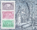 Italia 1992 - 500 de ani descoperirea Americii, bloc neuzat 4
