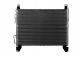 Condensator climatizare AC Ssangyong Rexton, motor: 2.7 XDI, Condenser fara uscator, 655 x457 x18, miez si rezervor din aluminiu brazat, 68408400