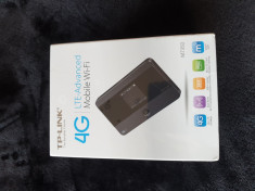 Router Wi-Fi 3G/4G TP-Link M7350, SIM+microSD, Portabil, Display, 2000mAh foto