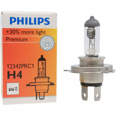 Bec Philips H4 P43T 12V 60/55W Vision +30% 12342PRC1