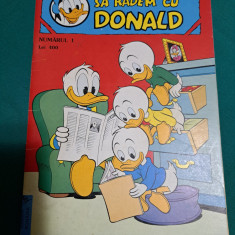 REVISTA SĂ RÂDEM CU DONALD * NR. 1/ EDITURA EGMONT *