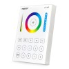 Controller Mi-Light B8 Miboxer Group Control luminozitate, telecomanda cu 8 zone montata pe perete, controler alb pentru temperatura culorii DIM+RGB+C