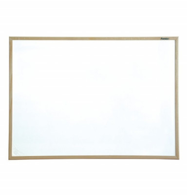 Whiteboard magnetic cu rama lemn 60 x 40cm Forster foto