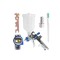 Pistol de vopsit, duza 1.5 mm, 600 ml, prindere 1/4&#039;&#039;, Verke