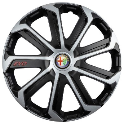 Set 4 Capace Roti Evo Gri-Negru R14, Pentru ALFA ROMEO foto