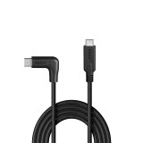Cumpara ieftin Cablu Lindy USB C, 90, 10Gbps, 1m negru