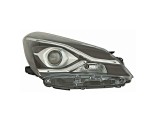 Far Toyota Yaris, 05.2017-12.2020, montare fata, dreapta, cu lentile; cu lumini de zi tip LED; HiR2+LED+WY21W; electric; fara motor; halogen, DEPO