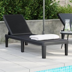 Gossi sezlong reglabil in inaltime in 4 directii, 155,5x57x28 cm, pp