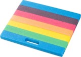 Saltea pentru genunchi Strend Pro din spuma, multicolora, 35x30x3 cm