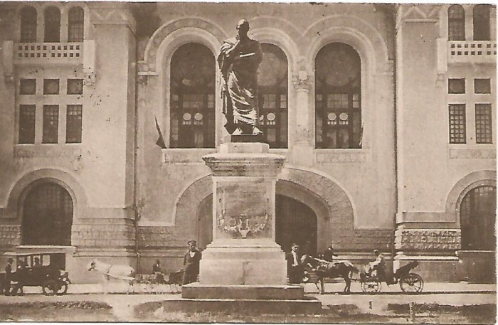 carte postala - CONSTANTA -Statuia lui Ovidiu