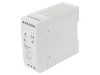 Alimentator pulsatoriu pentru şină DIN 24VDC 1,67A, QOLTEC