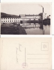 Zarnesti (Brasov ) - Fabrica de celuloza - rara foto