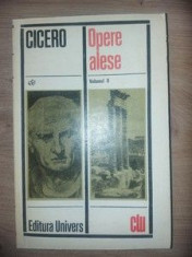 Opere alese vol 2- Marcus Tullius Cicero foto