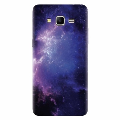 Husa silicon pentru Samsung Grand Prime, Purple Space Nebula foto