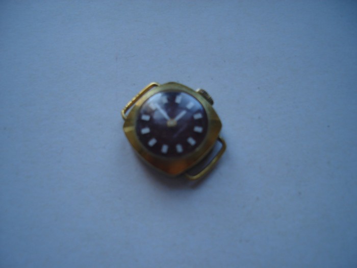Ceas dame mecanic Prisma Incabloc, defect, cheita blocata