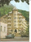 Carte postala-BAILE HERCULANE -Hotel Cerna, Necirculata, Printata