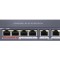 Switch 4 porturi Unmanaged POE Hikvision DS-3E0106P-E-M SafetyGuard Surveillance