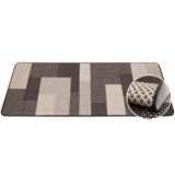 Covor Antiderapant Bucatarie Flex 19645 - 75x200, Maro