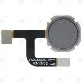 Alcatel A3 (OT-5046D, OT-5046Y) Senzor de amprentă gri &icirc;nchis AYB0000077C1