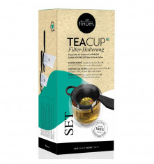 Teacup set, 60 de filtre naturfine pentru ceai + suport de prindere, Riensch&amp;amp;Held foto