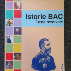 ISTORIE BAC TESTE REZOLVATE - Ionescu
