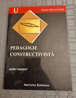 Pedagogie constructivista Horst Siebert foto