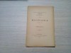 Curs de Poesie Generale, Fascicola IV - I. Heliade Radulescu, 1880, Editie Princeps, Epicele, Michaida (fara coperta)