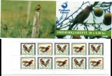 FEROE 1996, Fauna, Pasari, serie neuzata, carnet, MNH