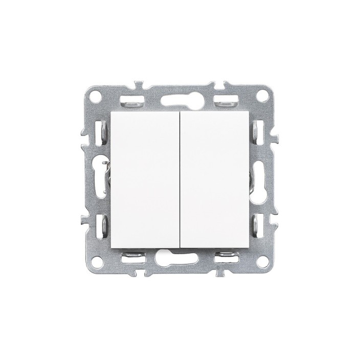 Nova comutator candelabru 10A 250V fără cadru 105 alb