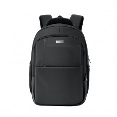 Rucsac pentru laptop Samus, 15.6 inch, 6 x 32 x 10 cm, poliester, Negru