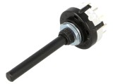 Comutator Rotativ 6 Pozitii 2 Sectiuni 30&deg; 0.15A 250VDC