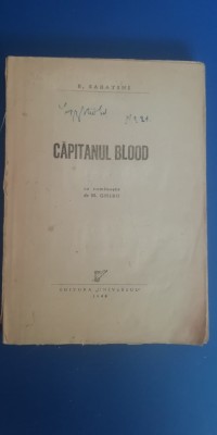 myh 41s - R Sabatini - Capitanul Blood - ed 1946 foto