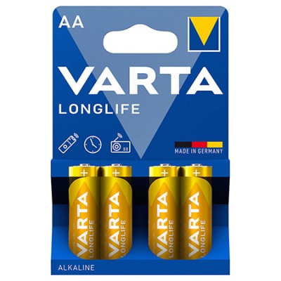 BATERIE ALCALINA LONGLIFE LR06 BL 4BUC VARTA foto