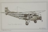 CARTE POSTALA AVION FORD TRI-MOTOR 5-AT-D. ROY ANDERSON. SERIA COLECTOR