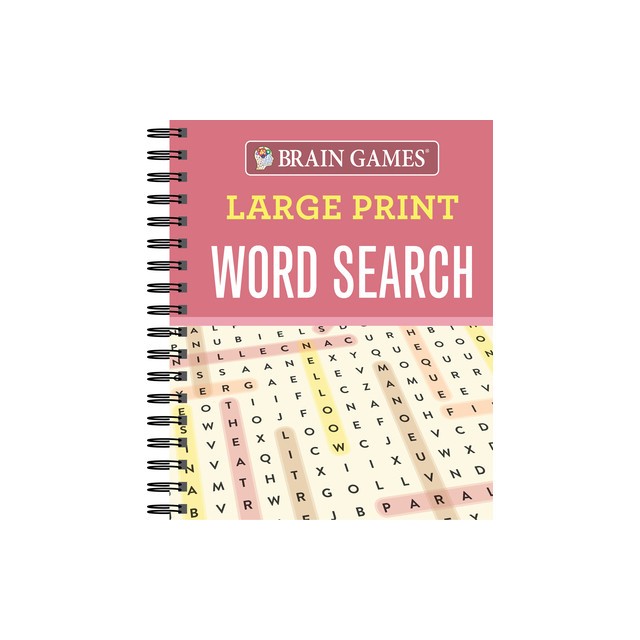 Brain Games Large Print Word Search