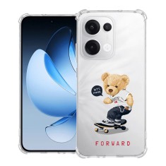 Husa antisoc pentru oppo reno13, airbag pro, let&acirc;s move forward