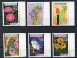 LIBIA, FLORA - SERIE COMPLETĂ MNH, Nestampilat