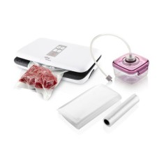 Aparat de vidat alimente Gallet MSV 250 Narbonne, 110 W, 25 cm x 5 m, 10 pungi, accesorii incluse