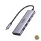 Hub USB-C UGREEN CM511 (60384) 2 x USB-A 3.0 - 1 x USB-C - 1 x HDMI - 1 x SD - 1 x microSD Gri