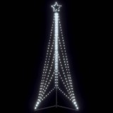 VidaXL Pom de Crăciun LED 525 LED-uri Alb Rece 302 cm