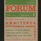 FORUM - REVISTA UNIVERSITARILOR DIN ROM&Acirc;NIA - NR. 1, ANUL XXXIII IANUARIE 1991