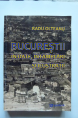 Radul Olteanu- Bucurestii in date, intamplari si ilustratii, Bucuresti, 660 pag! foto