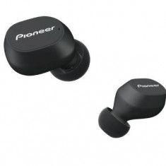 Casti In-Ear True Wireless Pioneer SE-C5TW-B, Bluetooth, Microfon, Rezistent la apa IPX5 (Negru)