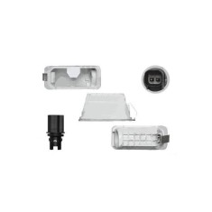 Lampa numar Ford Mondeo (Ba7), 03.2007-02.2015, cu suport bec, 1479968; 7S71-13550-AB,