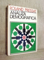 Analiza demografica - Roland Pressat